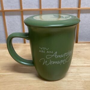 Abbey Press Amazing Woman Mug with Lid New in Box